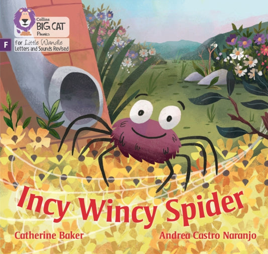 Book cover of: Incy Wincy Spider. By: Catherine Baker