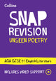 AQA Unseen Poetry Anthology Revision Guide, Ideal for the 2025 and 2026 Exams 9780008551568 Collins Collins GCSE