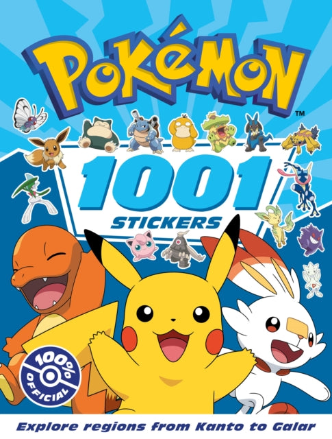 Pokemon: 1001 Stickers 9780008552718 Pokemon