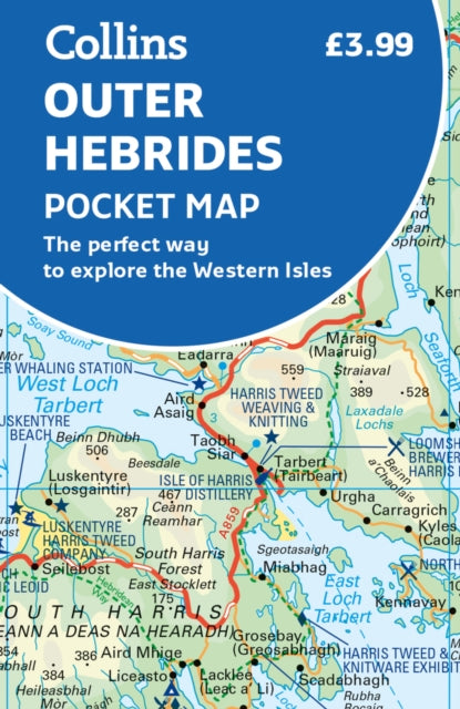 Book cover of: Outer Hebrides Pocket Map