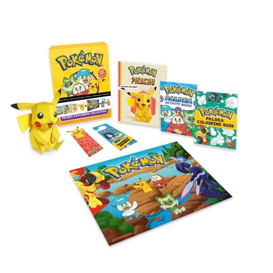 Pokemon Paldea Explorers Collection Gift Box 9780008616809 Farshore