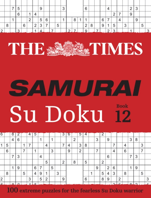 Book cover of: Times Samurai Su Doku 12. By: The Times Mind Games