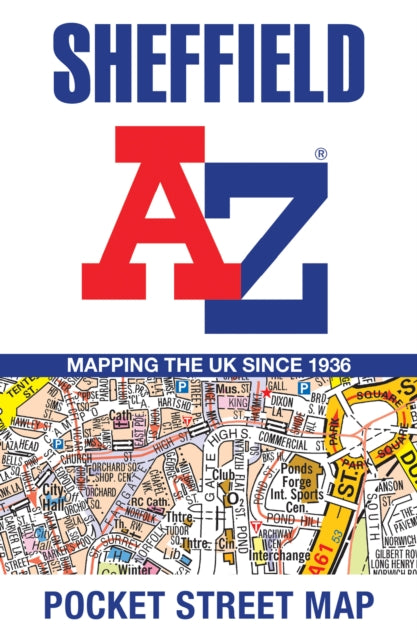 Book cover of: Sheffield A-Z Pocket Street Map