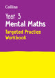Book cover of: Year 3 Mental Maths Targeted Practice Workbook. By: Collins KS2