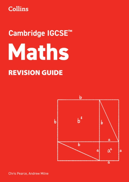 Book cover of: Cambridge IGCSE™ Maths Revision Guide. By: Chris Pearce