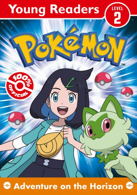 Book cover of: Pokemon Young Readers Level 2: Adventure on the Horizon. By: Pokémon