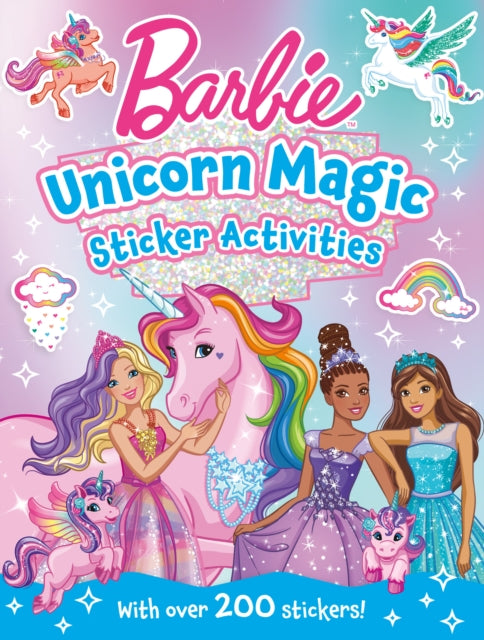 Barbie Unicorn Magic Sticker Activity Book 9780008681562 Barbie