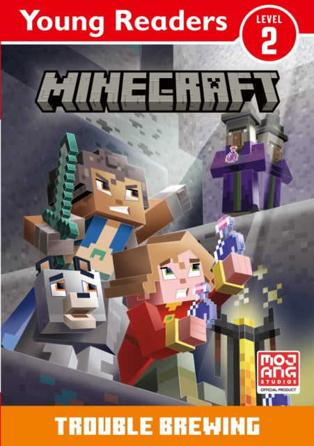 Book cover of: Minecraft Young Readers: Trouble Brewing