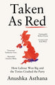 Book cover of: Taken As Red. By: Anushka Asthana