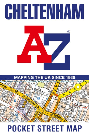 Cheltenham A-Z Pocket Street Map