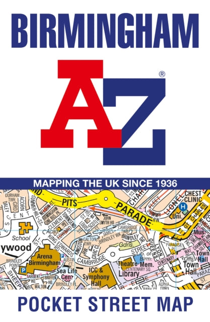 Book cover of: Birmingham A-Z Pocket Street Map