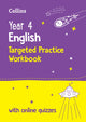 Book cover of: Year 4 English Targeted Practice Workbook