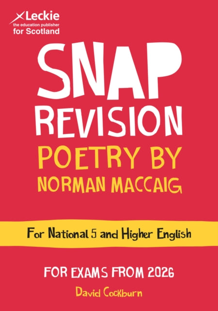 National 5/Higher English Revision: Poetry by Norman MacCaig