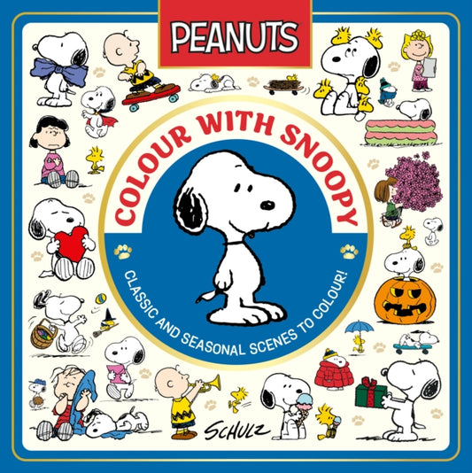 Official Peanuts: Colour with Snoopy 9780008784225 SCHULZ, CHARLES M