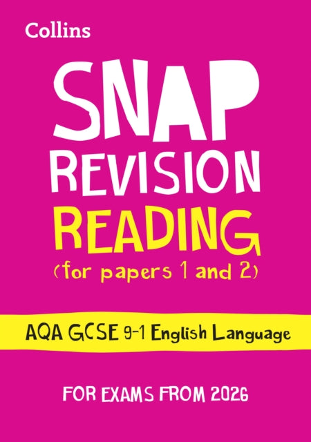 Book cover of: AQA GCSE 9-1 English Language Reading (Papers 1 & 2) Revision Guide