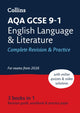 Book cover of: AQA GCSE 9-1 English Language and Literature Complete Revision & Practice