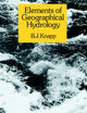 Book cover of: Elements of Geographical Hydrology