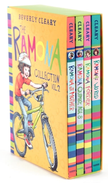 Ramona 4-Book Collection, Volume 2, Ramona and Her Mother; Ramona Quimby, Age 8; Ramona Forever; Ramona's World