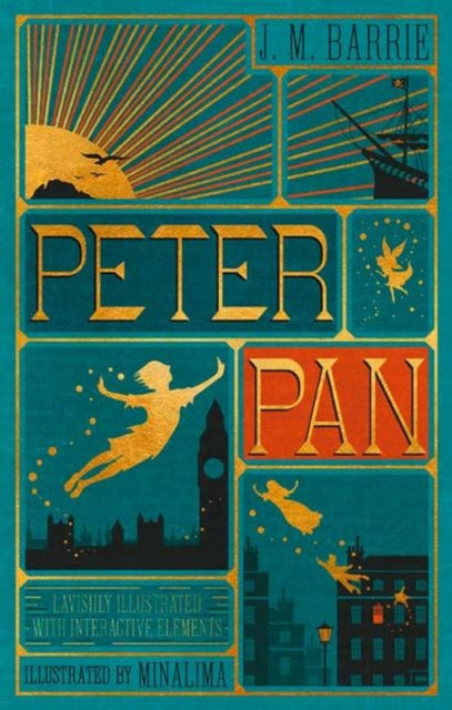 Peter Pan (MinaLima Edition) (lllustrated with Interactive Elements) 9780062362223 J. M. Barrie