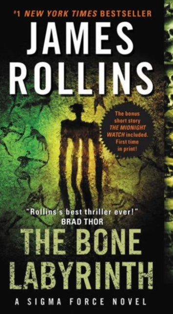 Book cover of: Bone Labyrinth. By: James Rollins