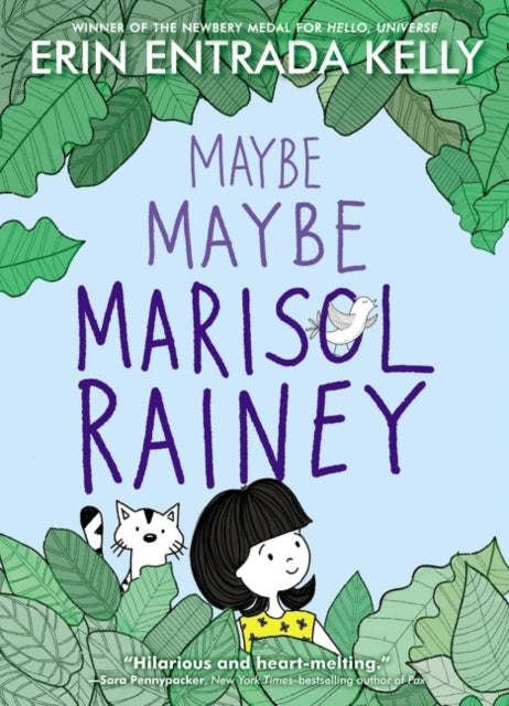 Book cover of: Maybe Maybe Marisol Rainey. By: Erin Entrada Kelly