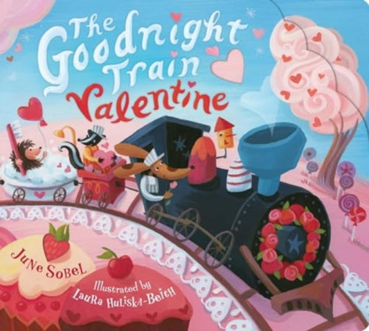 Book cover of: Goodnight Train Valentine. By: June Sobel