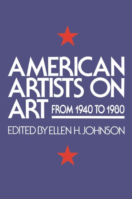 Book cover of: American Artists On Art