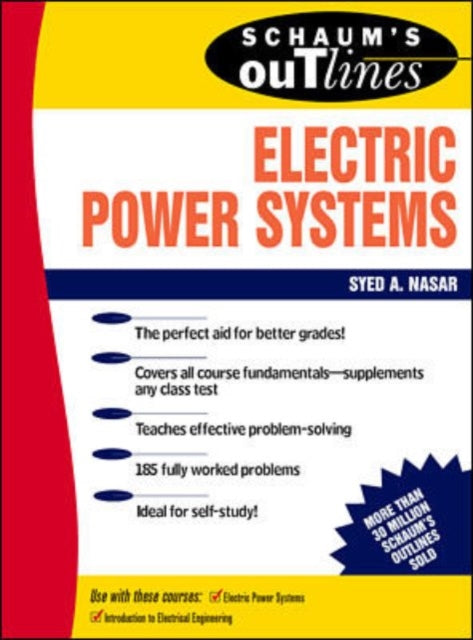 Book cover of: Schaum's Outline of Electrical Power Systems. By: Syed A Nasar