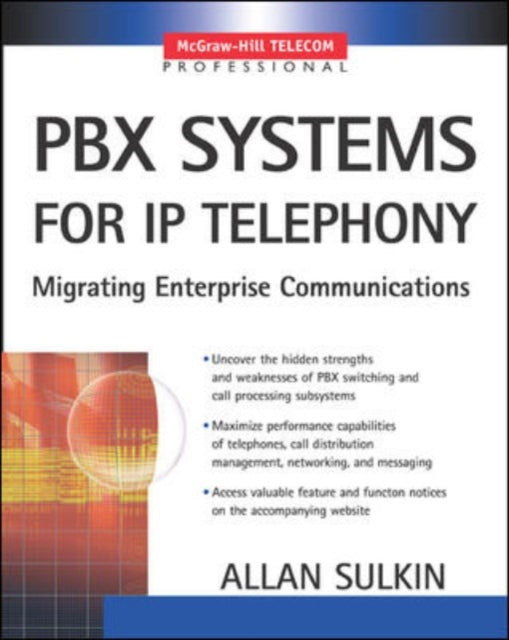 Book cover of: PBX Systems for IP Telephony