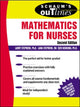 Book cover of: Schaum's Outline of Mathematics for Nurses. By: Larry J. Stephens
