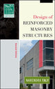 Book cover of: Design of Reinforced Masonry Structures. By: Narendra Taly