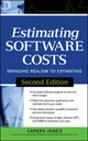 Book cover of: Estimating Software Costs. By: Capers Jones
