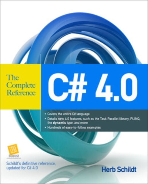 Book cover of: C# 4.0 The Complete Reference. By: Herbert Schildt