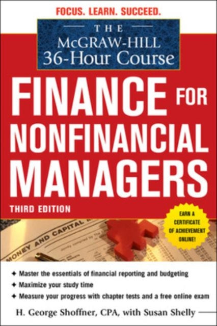 Book cover of: McGraw-Hill 36-Hour Course: Finance for Non-Financial Managers 3/E. By: H. George Shoffner