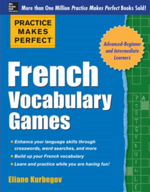 Book cover of: Practice Makes Perfect French Vocabulary Games