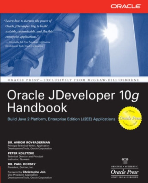 Book cover of: Oracle JDeveloper 10g Handbook