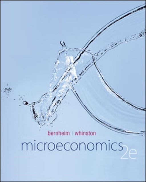 Book cover of: Microeconomics. By: B. Douglas Bernheim