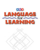 Book cover of: Language for Learning, Language Activity Masters Book 1. By: Siegfried Engelmann