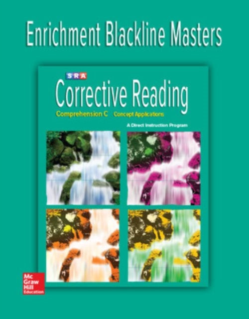 Book cover of: Corrective Reading Comprehension Level C, Enrichment Blackline Master. By: McGraw Hill