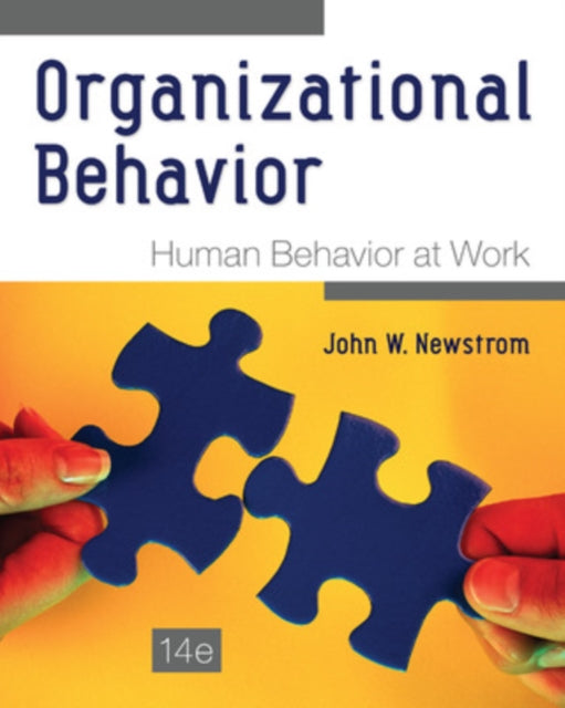 Book cover of: Organizational Behavior: Human Behavior at Work. By: John W. Newstrom
