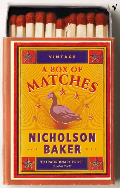 Book cover of: Box of Matches. By: Nicholson Baker