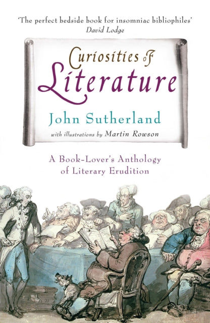 Book cover of: Curiosities of Literature. By: John Sutherland