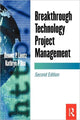 Book cover of: Breakthrough Technology Project Management