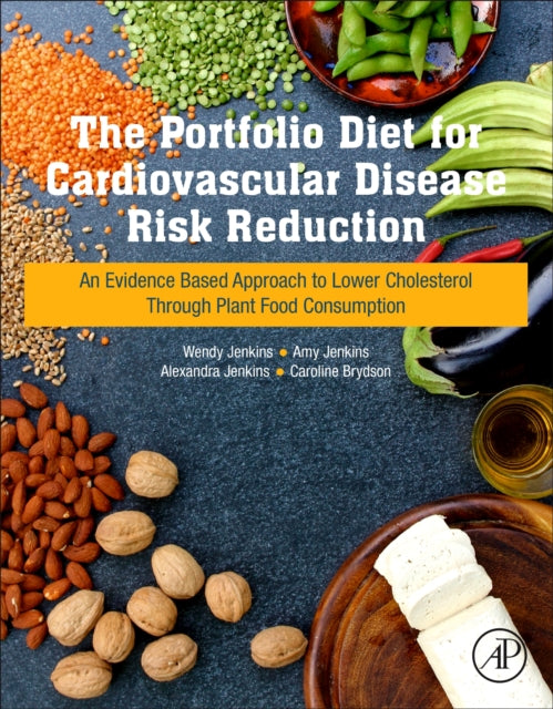 Book cover of: Portfolio Diet for Cardiovascular Disease Risk Reduction. By: Amy Jenkins