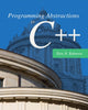 Book cover of: Programming Abstractions in C++