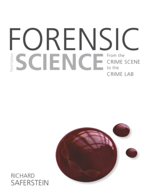 Book cover of: Forensic Science. By: Richard Saferstein