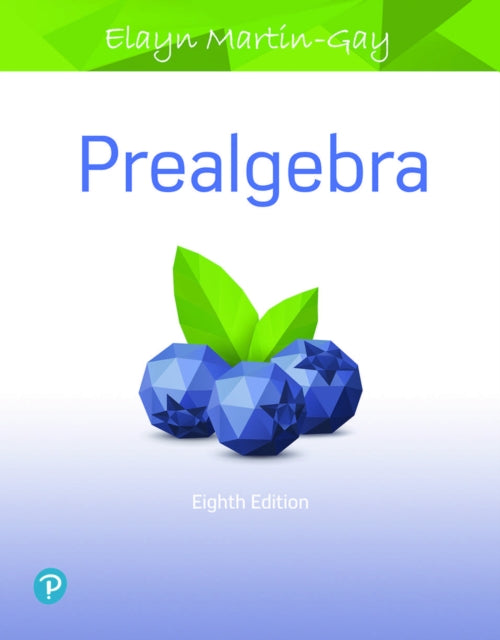 Book cover of: Prealgebra. By: K. Elayn Martin-Gay