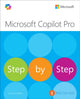 Book cover of: Microsoft Copilot Pro Step by Step. By: Lisa Crosbie