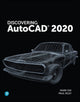 Book cover of: Discovering AutoCAD 2020. By: Mark Dix