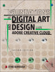 Book cover of: Foundations of Digital Art and Design with Adobe Creative Cloud. By: BURROUGH, XTINE